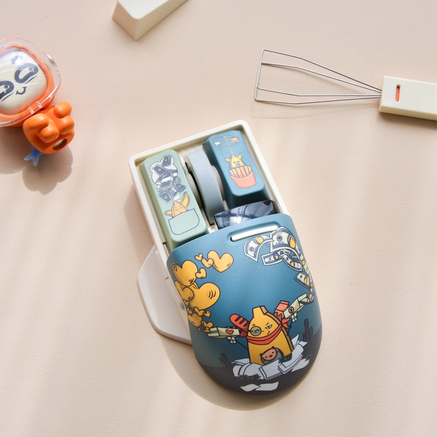 Touch Mouse Case Set - Crazy Banana