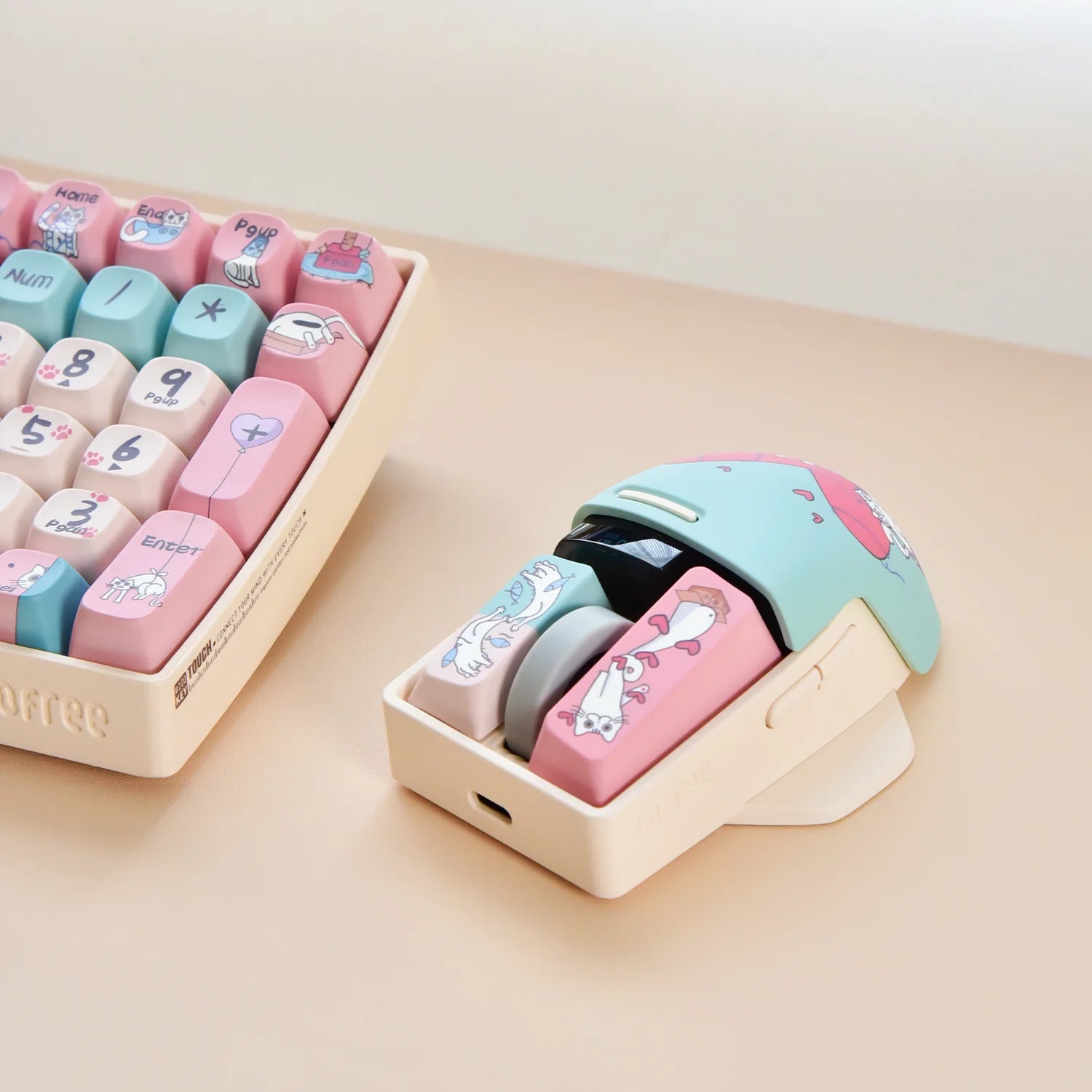 Touch Mouse Case Set - Dear Kitty